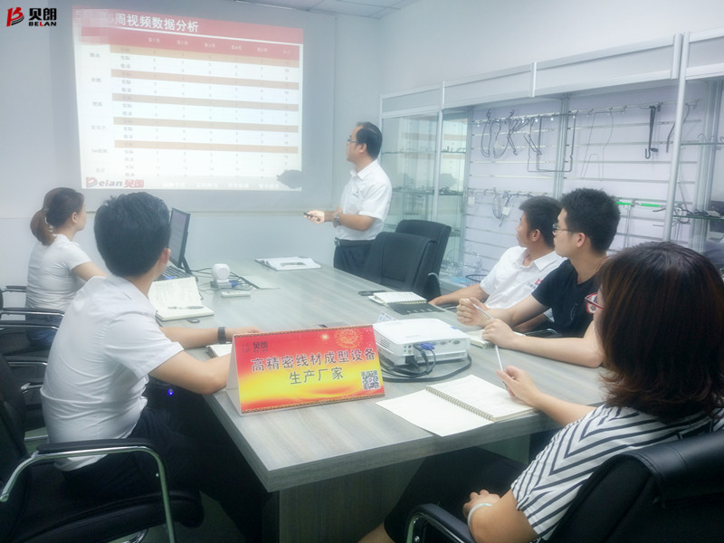 貝朗自動化設備公司-周總結會議 貝朗自動化設備公司-周總結會議