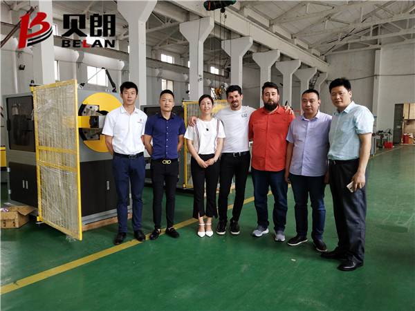 土耳其客戶在貝朗自動化車間 土耳其客戶在貝朗自動化車間